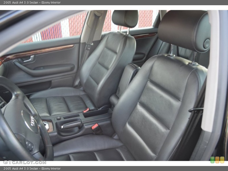 Ebony Interior Photo for the 2005 Audi A4 3.0 Sedan #57321133
