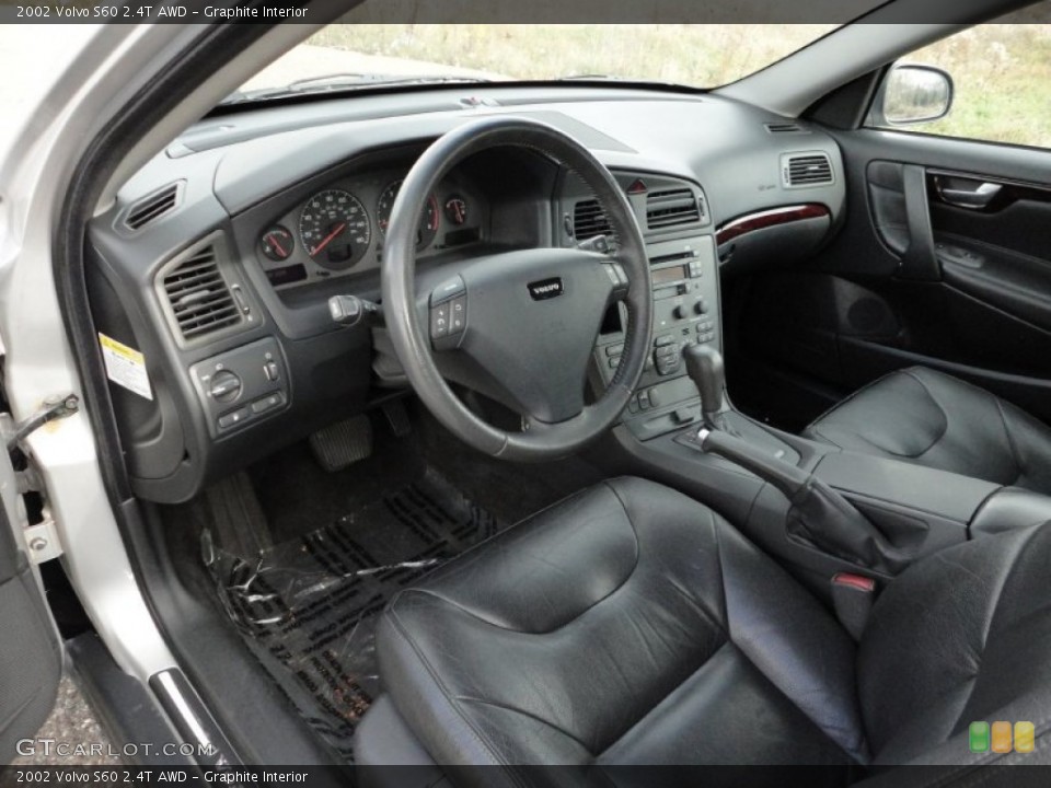 Graphite Interior Photo for the 2002 Volvo S60 2.4T AWD #57321187