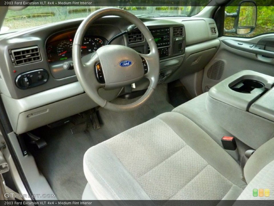 Medium Flint Interior Prime Interior for the 2003 Ford Excursion XLT 4x4 #57321562