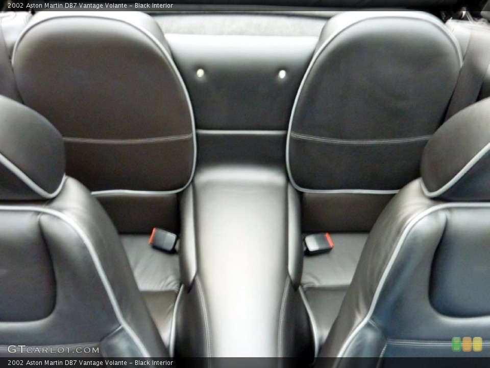 Black Interior Photo for the 2002 Aston Martin DB7 Vantage Volante #57322405
