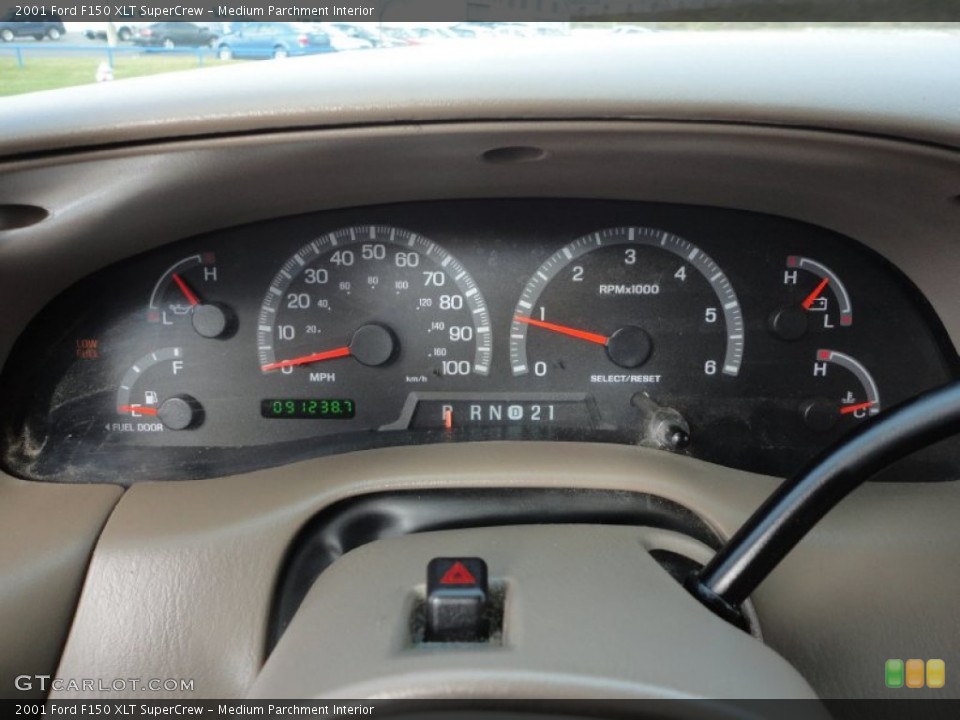 Medium Parchment Interior Gauges for the 2001 Ford F150 XLT SuperCrew #57322471