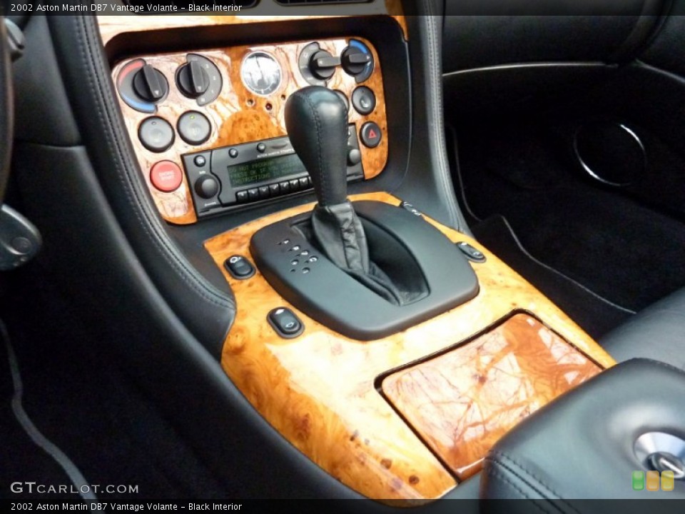 Black Interior Transmission for the 2002 Aston Martin DB7 Vantage Volante #57322582