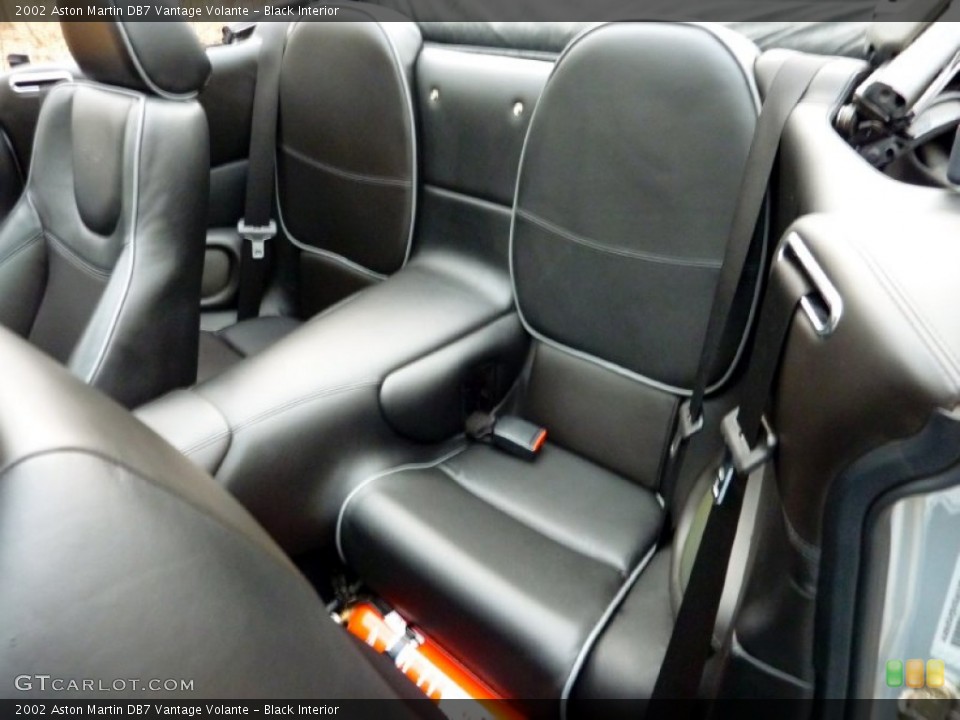 Black Interior Photo for the 2002 Aston Martin DB7 Vantage Volante #57322603
