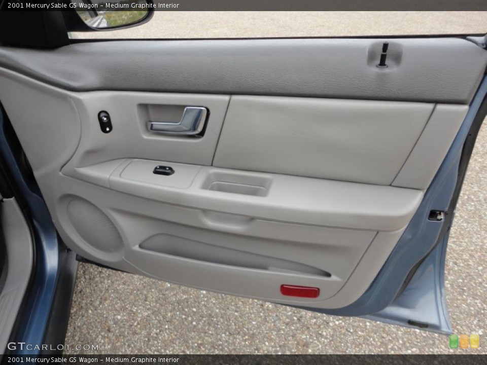 Medium Graphite Interior Door Panel for the 2001 Mercury Sable GS Wagon #57322690