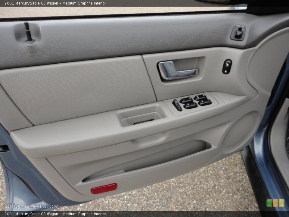 Medium Graphite Interior Door Panel for the 2001 Mercury Sable GS Wagon #57322717