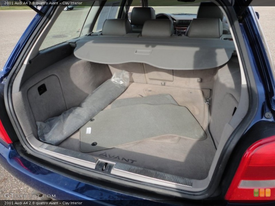 Clay Interior Trunk for the 2001 Audi A4 2.8 quattro Avant #57323031