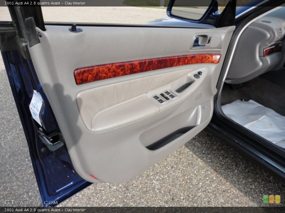 Clay Interior Door Panel for the 2001 Audi A4 2.8 quattro Avant #57323039