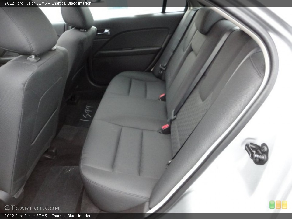 Charcoal Black Interior Photo for the 2012 Ford Fusion SE V6 #57323812
