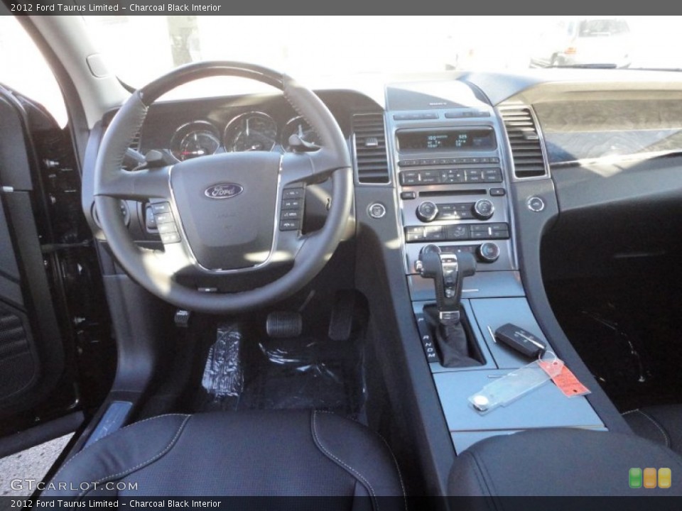Charcoal Black Interior Dashboard for the 2012 Ford Taurus Limited #57324499