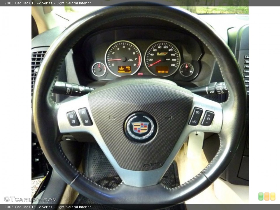 Light Neutral Interior Gauges for the 2005 Cadillac CTS -V Series #57325138