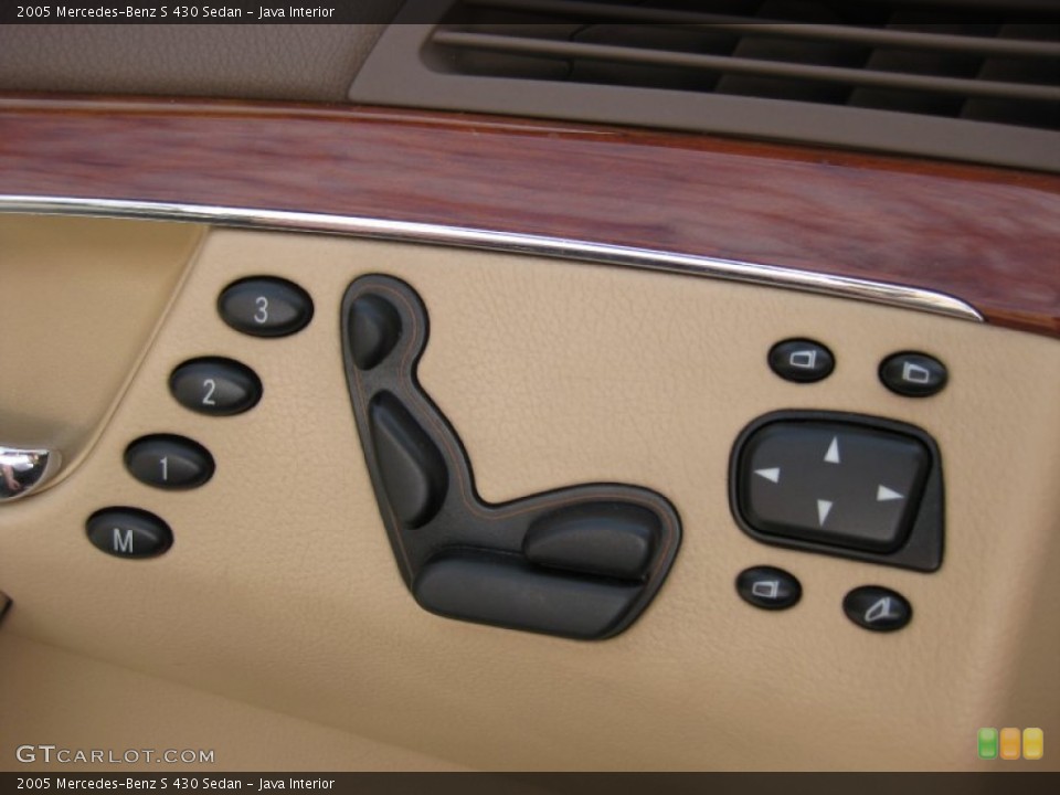 Java Interior Controls for the 2005 Mercedes-Benz S 430 Sedan #57325663