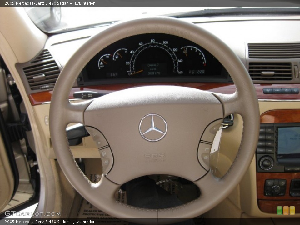 Java Interior Steering Wheel for the 2005 Mercedes-Benz S 430 Sedan #57325753
