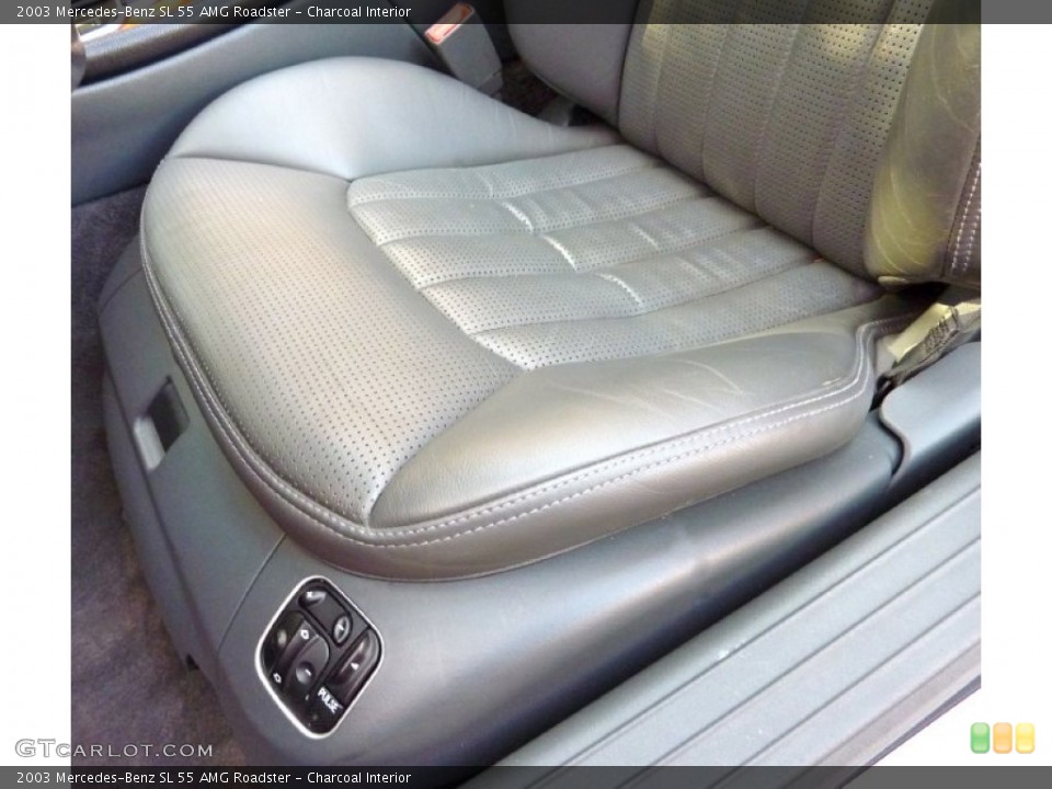 Charcoal Interior Controls for the 2003 Mercedes-Benz SL 55 AMG Roadster #57326078