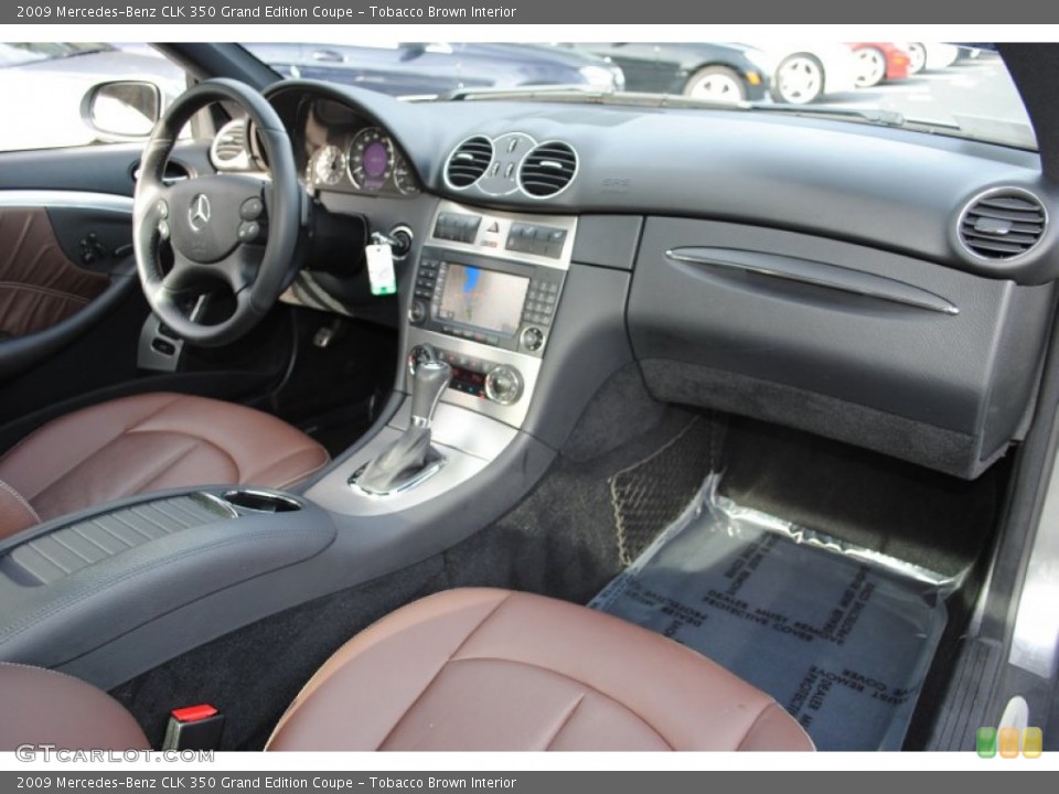 Tobacco Brown Interior Photo for the 2009 Mercedes-Benz CLK 350 Grand Edition Coupe #57326182