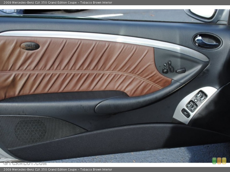 Tobacco Brown Interior Door Panel for the 2009 Mercedes-Benz CLK 350 Grand Edition Coupe #57326200