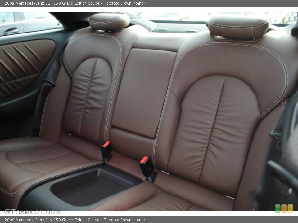 Tobacco Brown Interior Photo for the 2009 Mercedes-Benz CLK 350 Grand Edition Coupe #57326233