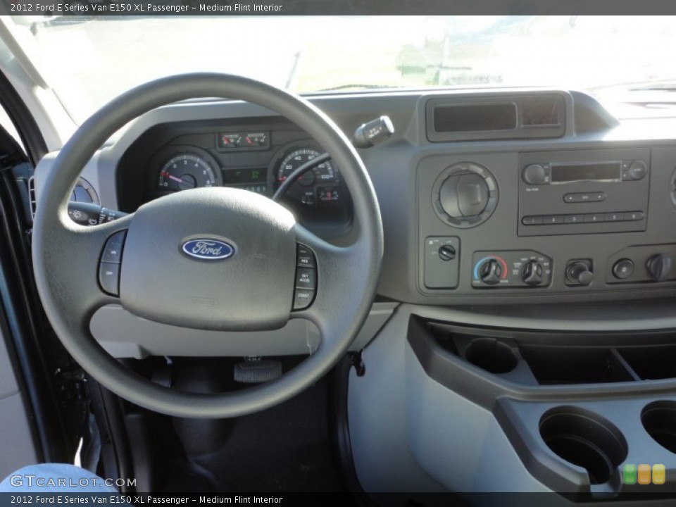Medium Flint Interior Dashboard for the 2012 Ford E Series Van E150 XL Passenger #57326362