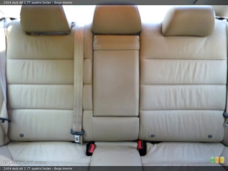 Beige Interior Photo for the 2004 Audi A6 2.7T quattro Sedan #57326623