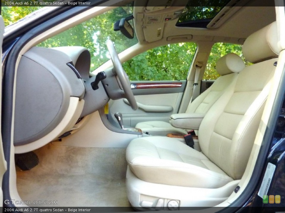 Beige Interior Photo for the 2004 Audi A6 2.7T quattro Sedan #57326659