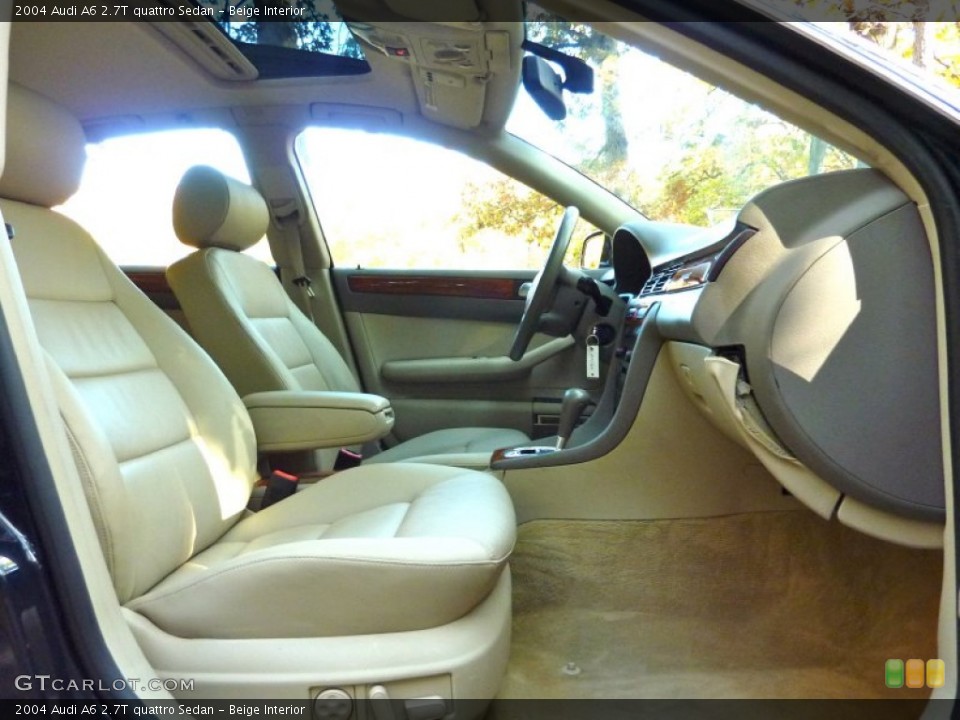 Beige Interior Photo for the 2004 Audi A6 2.7T quattro Sedan #57326733