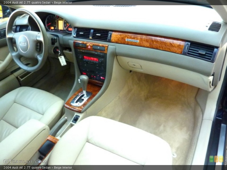 Beige Interior Dashboard for the 2004 Audi A6 2.7T quattro Sedan #57326740