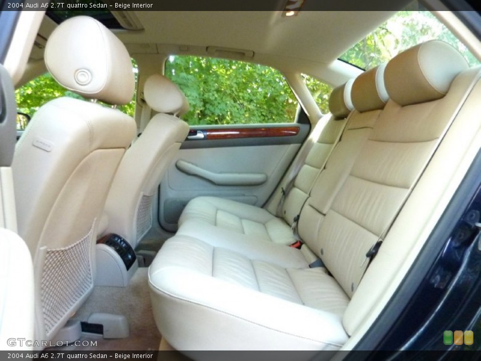 Beige Interior Photo for the 2004 Audi A6 2.7T quattro Sedan #57326758