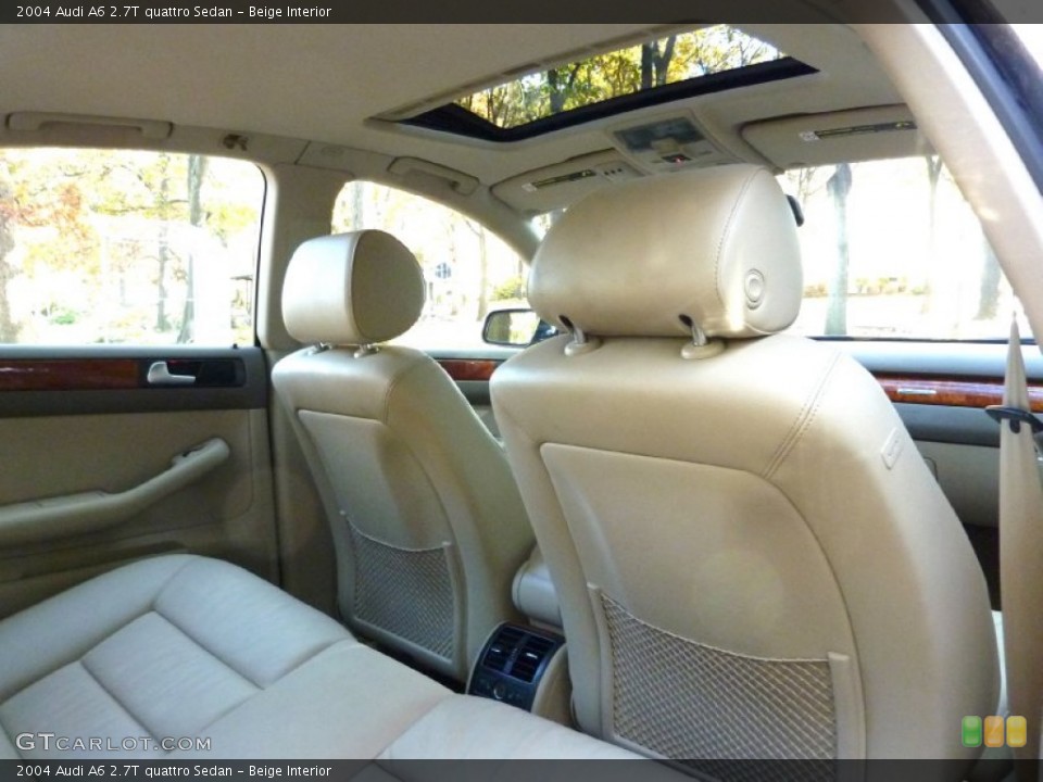 Beige Interior Photo for the 2004 Audi A6 2.7T quattro Sedan #57326776