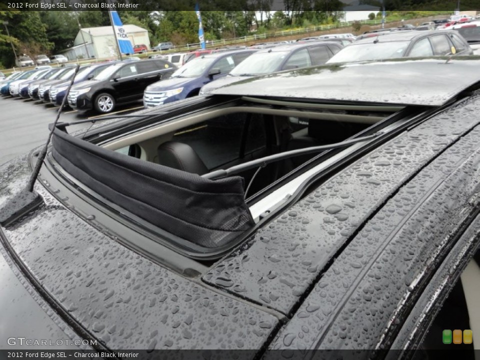 Charcoal Black Interior Sunroof for the 2012 Ford Edge SEL #57327769