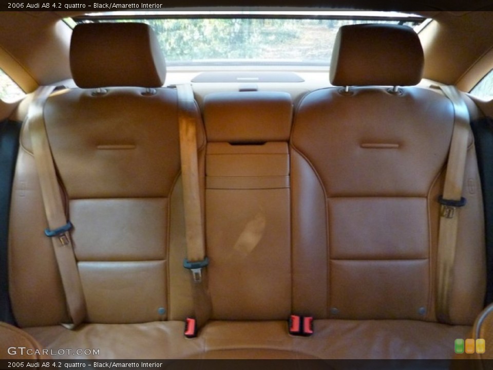 Black/Amaretto Interior Photo for the 2006 Audi A8 4.2 quattro #57327820