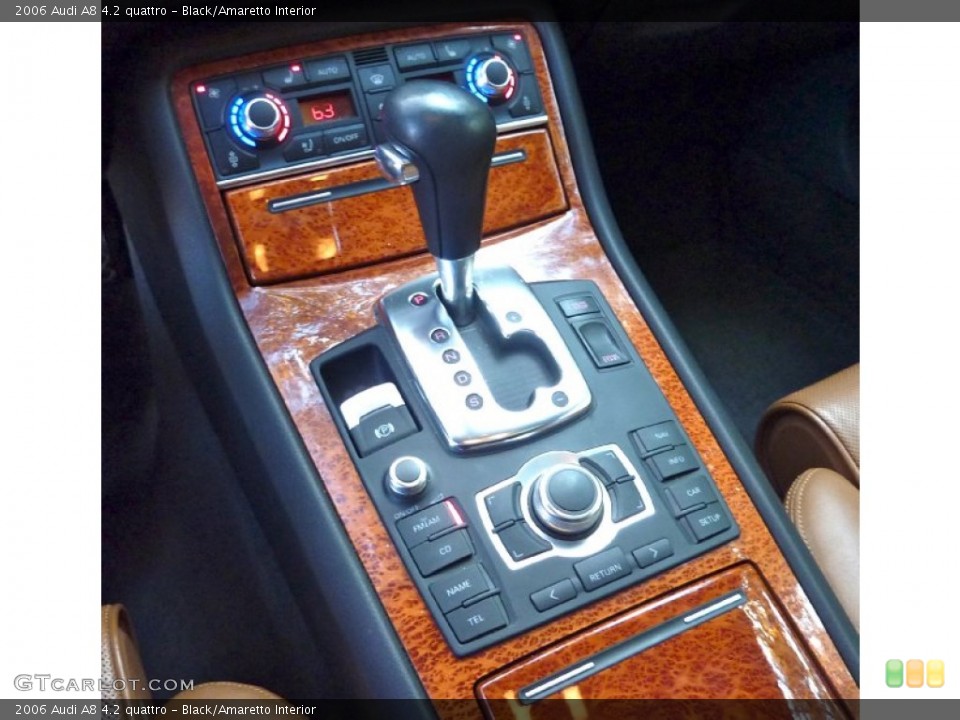 Black/Amaretto Interior Transmission for the 2006 Audi A8 4.2 quattro #57327916