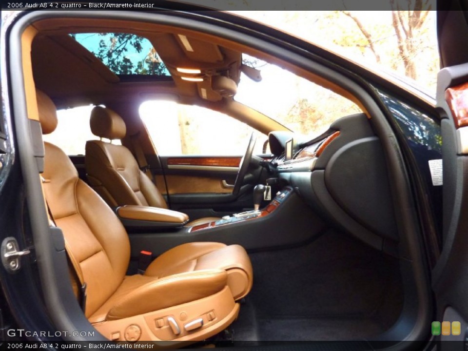 Black/Amaretto Interior Photo for the 2006 Audi A8 4.2 quattro #57327925