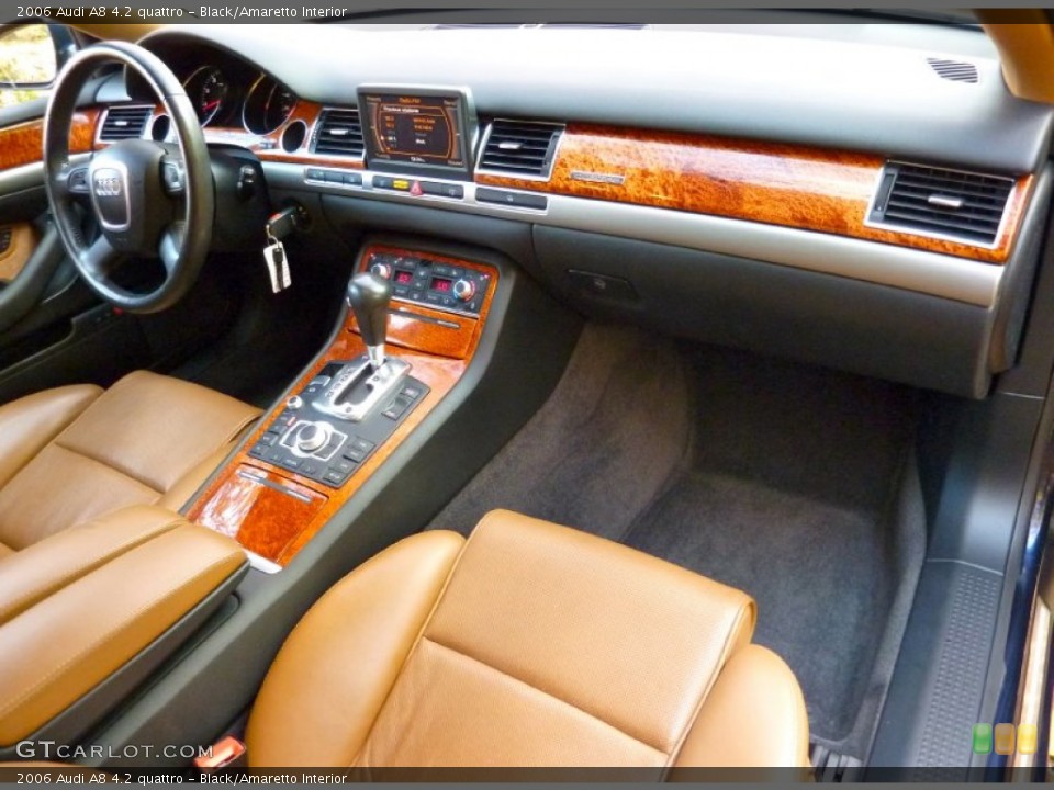 Black/Amaretto Interior Dashboard for the 2006 Audi A8 4.2 quattro #57327934
