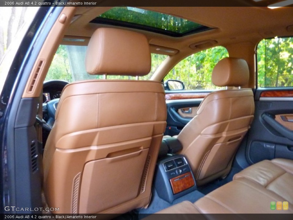 Black/Amaretto Interior Photo for the 2006 Audi A8 4.2 quattro #57327943