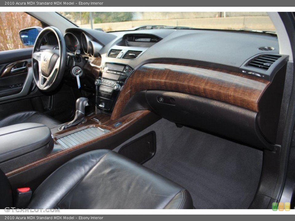 Ebony Interior Dashboard for the 2010 Acura MDX  #57328420