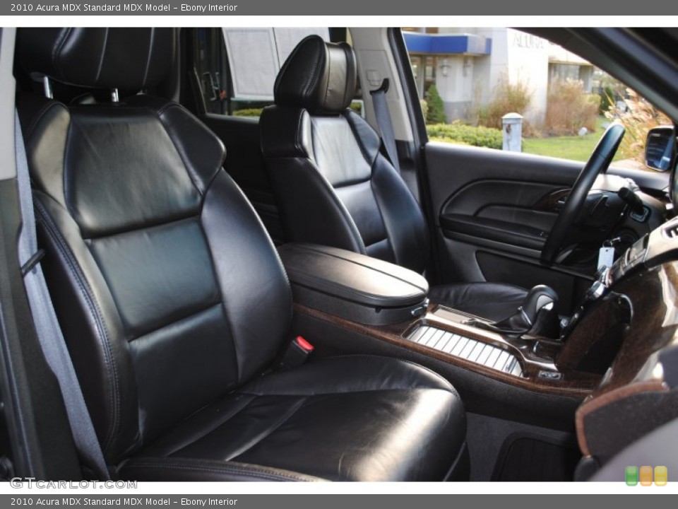 Ebony Interior Photo for the 2010 Acura MDX  #57328429
