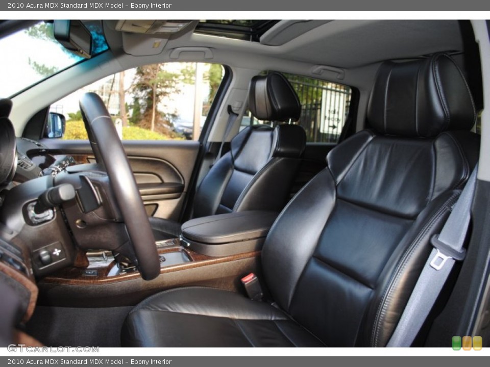 Ebony Interior Photo for the 2010 Acura MDX  #57328447