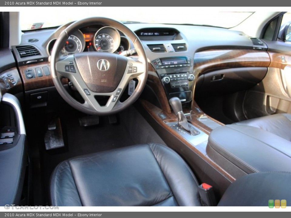 Ebony Interior Prime Interior for the 2010 Acura MDX  #57328456