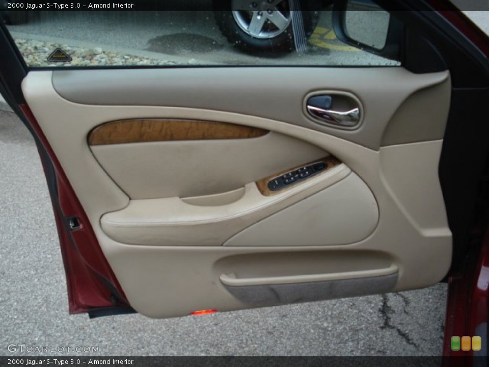 Almond Interior Door Panel for the 2000 Jaguar S-Type 3.0 #57329244
