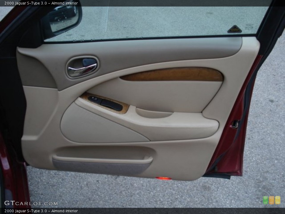 Almond Interior Door Panel for the 2000 Jaguar S-Type 3.0 #57329287