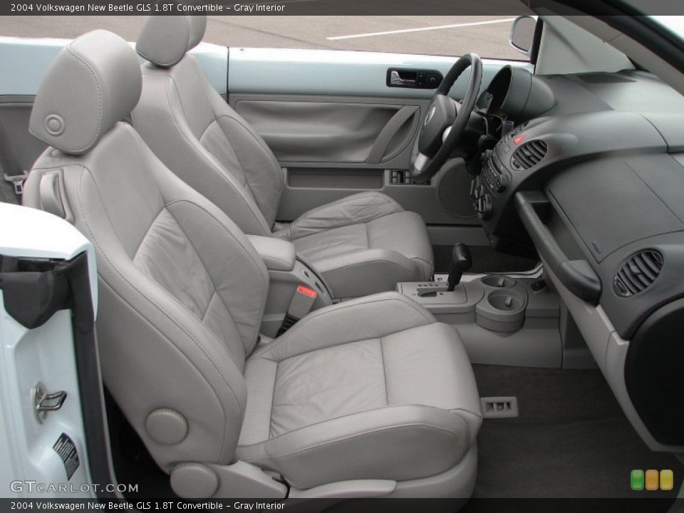 Gray Interior Photo for the 2004 Volkswagen New Beetle GLS 1.8T Convertible #57330715