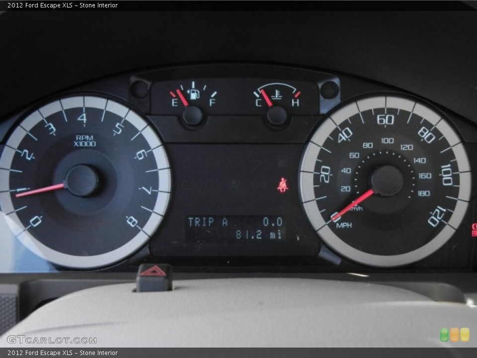 Stone Interior Gauges for the 2012 Ford Escape XLS #57330838