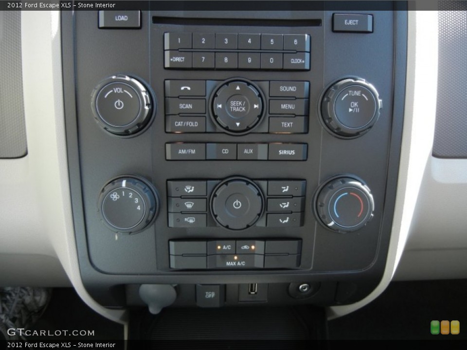 Stone Interior Controls for the 2012 Ford Escape XLS #57331084