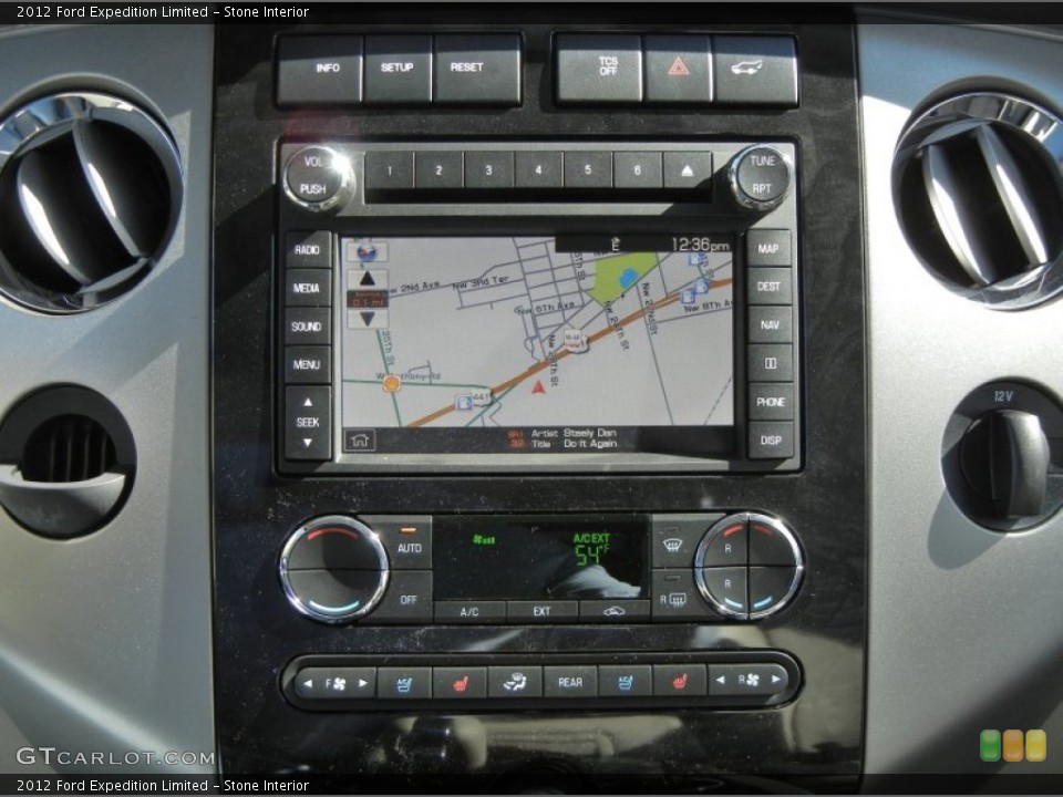 Stone Interior Navigation for the 2012 Ford Expedition Limited #57331639
