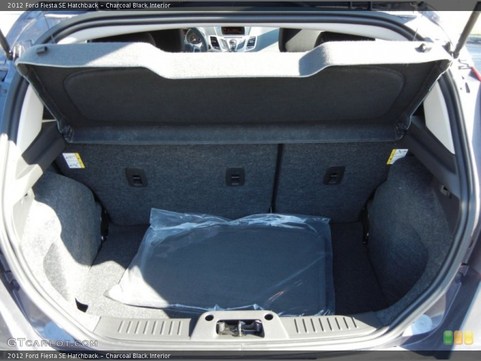 Charcoal Black Interior Trunk for the 2012 Ford Fiesta SE Hatchback #57331750