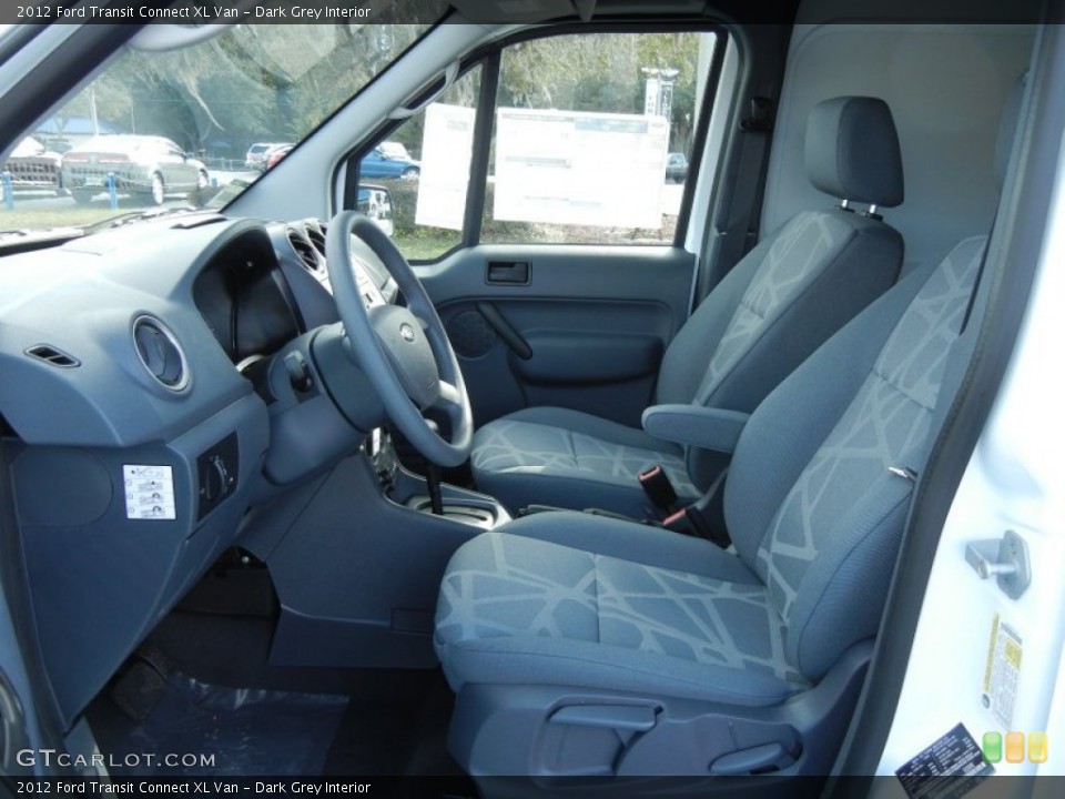 Dark Grey Interior Photo for the 2012 Ford Transit Connect XL Van #57331801