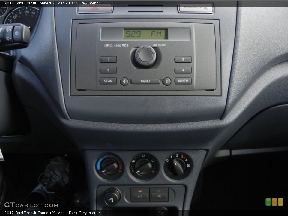 Dark Grey Interior Controls for the 2012 Ford Transit Connect XL Van #57331825