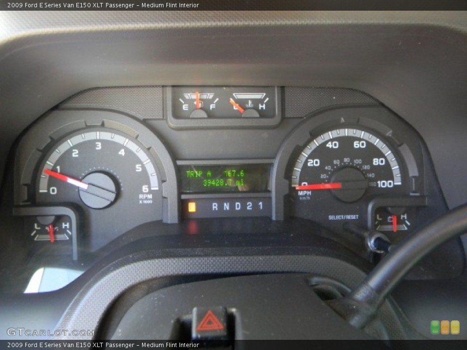 Medium Flint Interior Gauges for the 2009 Ford E Series Van E150 XLT Passenger #57331984