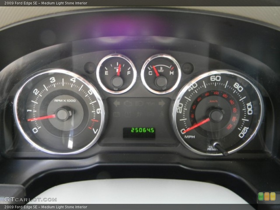 Medium Light Stone Interior Gauges for the 2009 Ford Edge SE #57332092