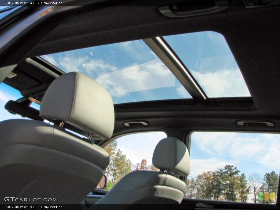 Gray Interior Sunroof for the 2007 BMW X5 4.8i #57333583