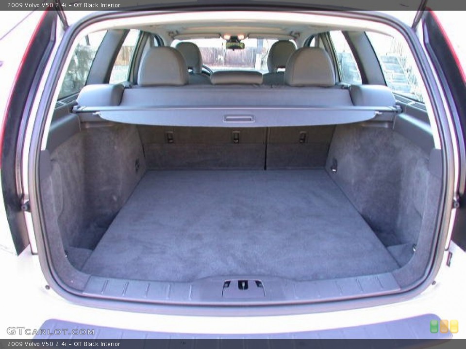 Off Black Interior Trunk for the 2009 Volvo V50 2.4i #57333685